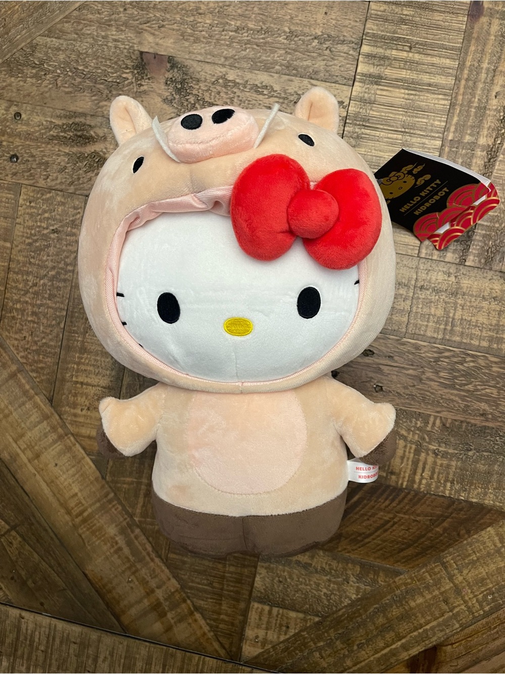 Kidrobot Sanrio Hello Kitty Chinese Zodiac Year of the Pig Interactive Plush NWT